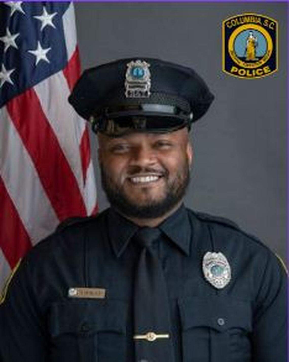 The Columbia Police Department said Master Police Officer Tyrell Owens Riley died.