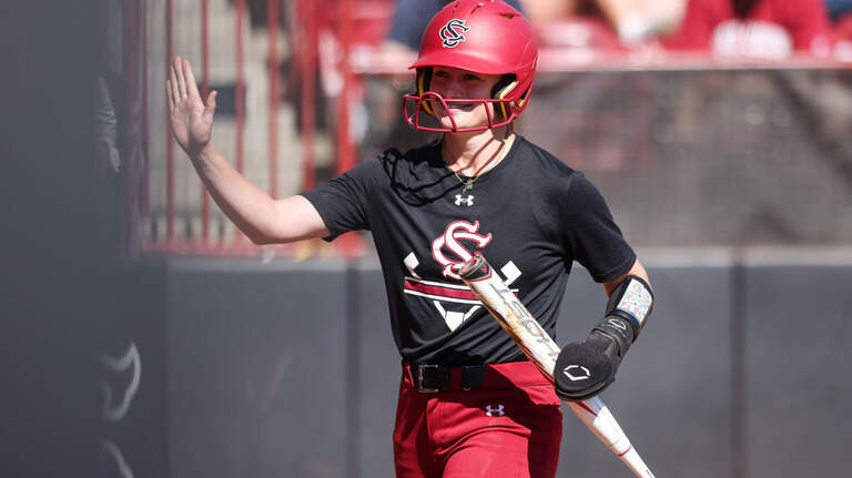 Photos: Fall action for South Carolina softball team