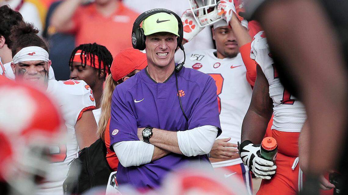 Clemson coordinator Brent Venables