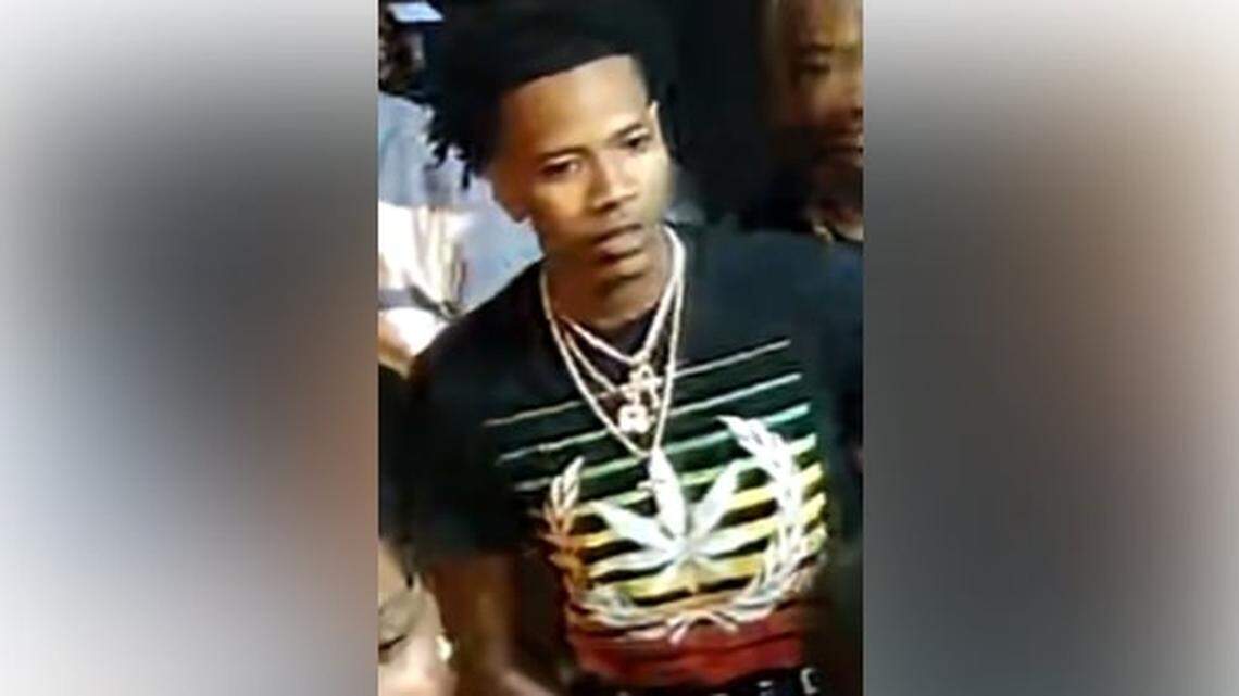 Columbia Police Department released a picture of a suspect in a Saturday morning shooting in Five Points.