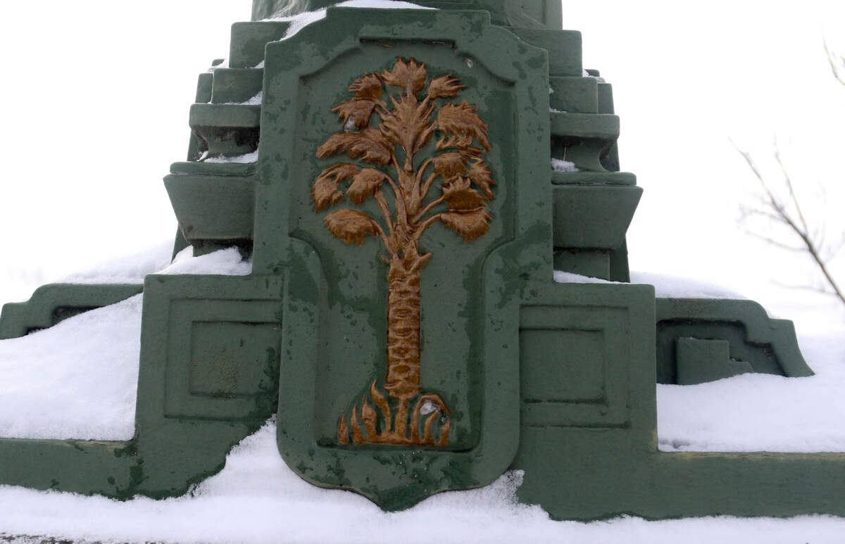 Columbia is blanketed in snow as winter weather blew in on Saturday, Jan. 22, 2022.