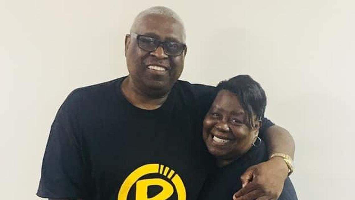 Terry Barrett and his wife, Kathleen.