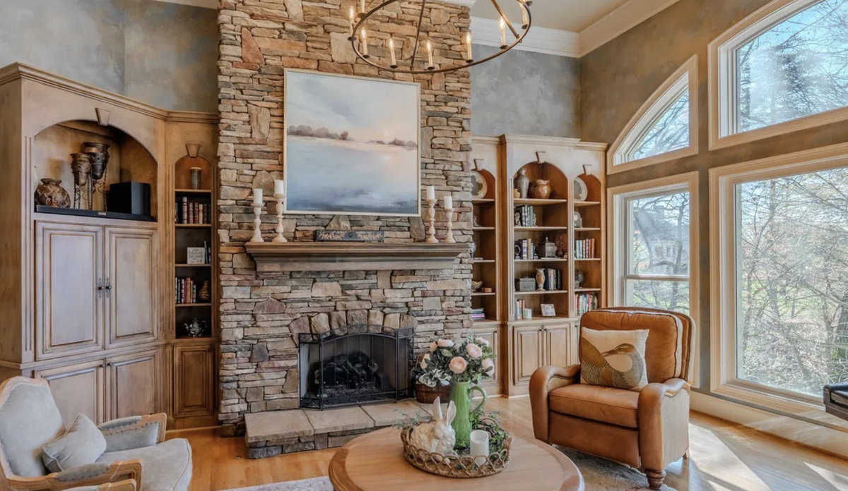 The five bedroom, 4.5 bath house at 111 Siena Drive in the Montibello subdivision has a listing price of $2,375,000.