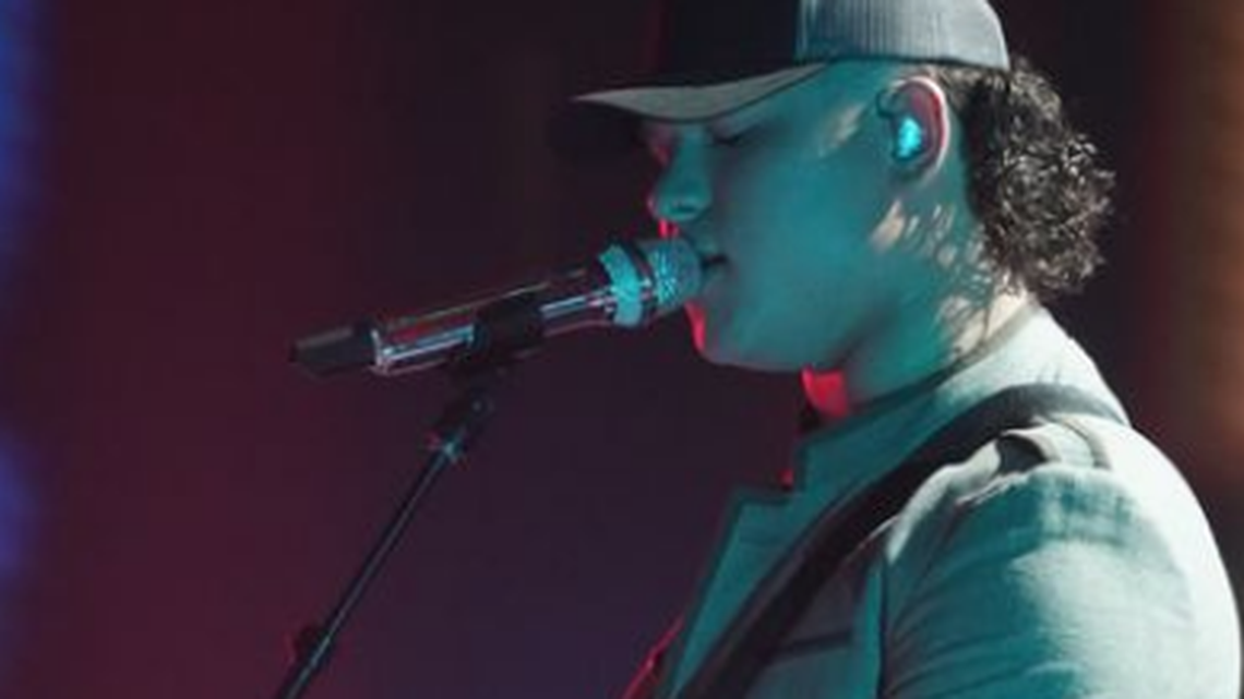 Caleb Kennedy made it into the top 5 Sunday night on American Idol.