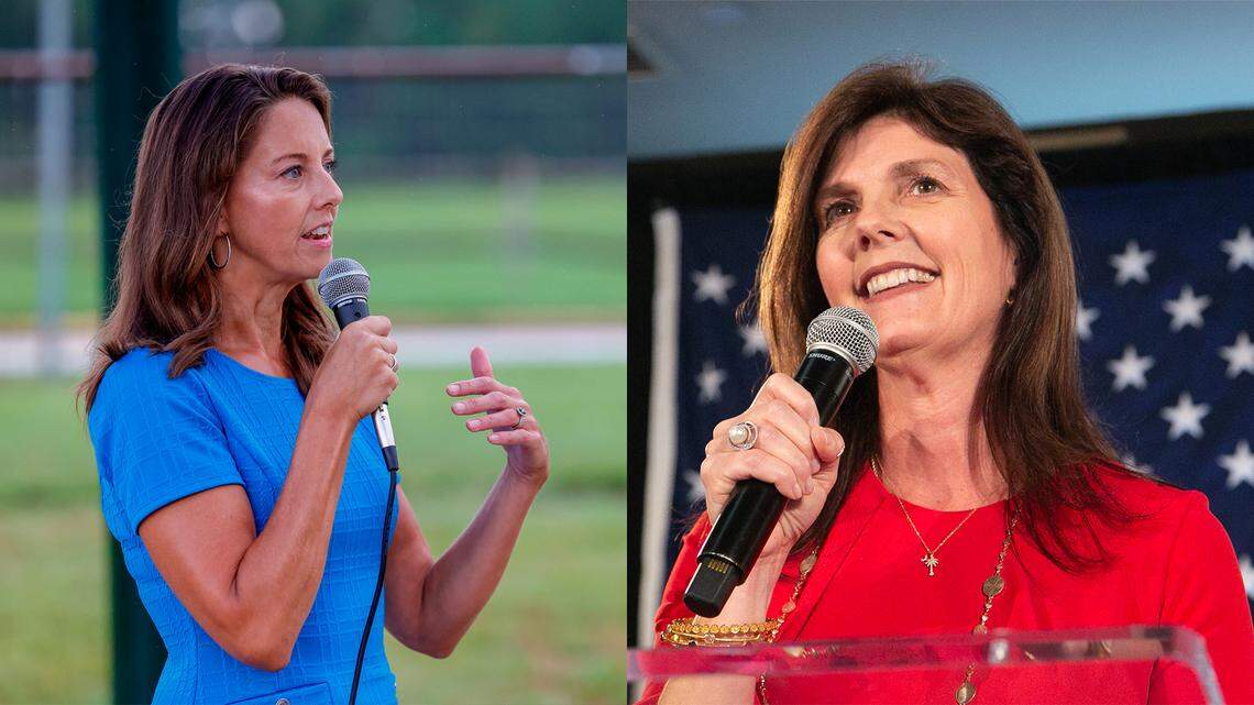 Democratic nominee for Lt. Gov. Tally Casey and Republican Lt. Gov. Pamela Evette are scheduled to meet in a debate on Oct. 11, 2022 in Columbia.
