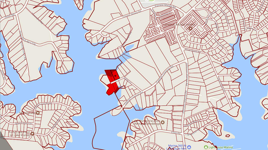 Five waterfront lots near Lake Murray Elementary sell for $2 million total