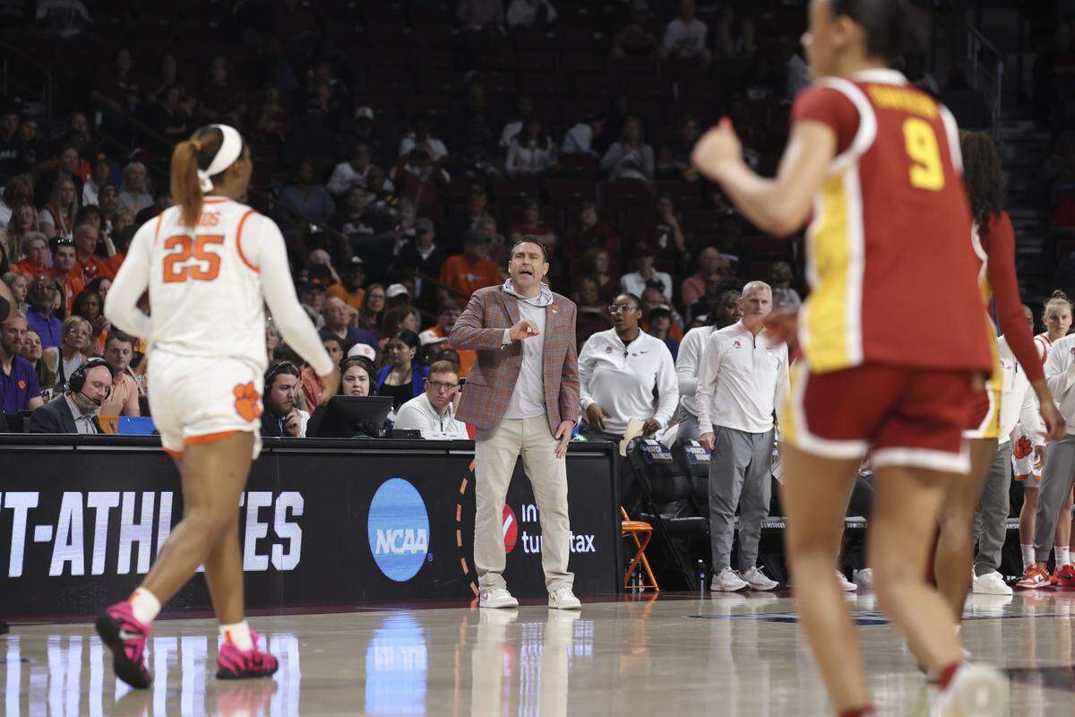 Clemson women’s basketball coach Shawn Poppie received a mid-year raise and contract extension after leading the Tigers to a 21-12 record and 11-7 ACC record in his second season.