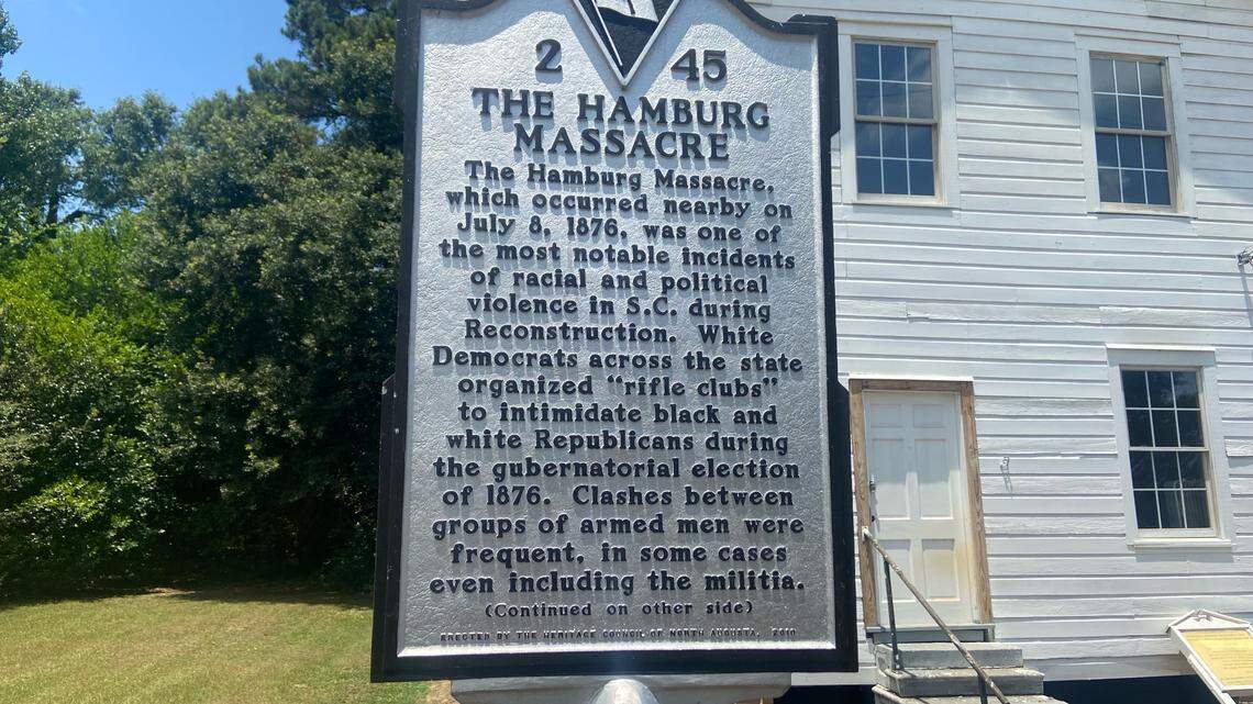 The Hamburg-Carrsville African American Heritage District in North Augusta this weekend is holding a commemoration of the violent, racially motivated 1876 Hamburg Massacre. Organizers hope to make the commemoration an annual event.