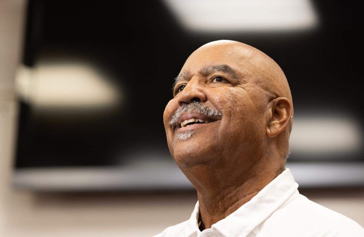 Retiring South Carolina track and field coach Curtis Frye talks about the 27 years he has spent coaching during an interview Thursday, June 29, 2023.