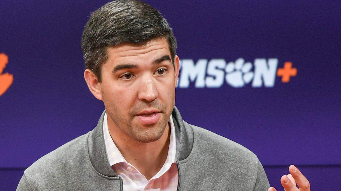 Clemson athletic director Graham Neff