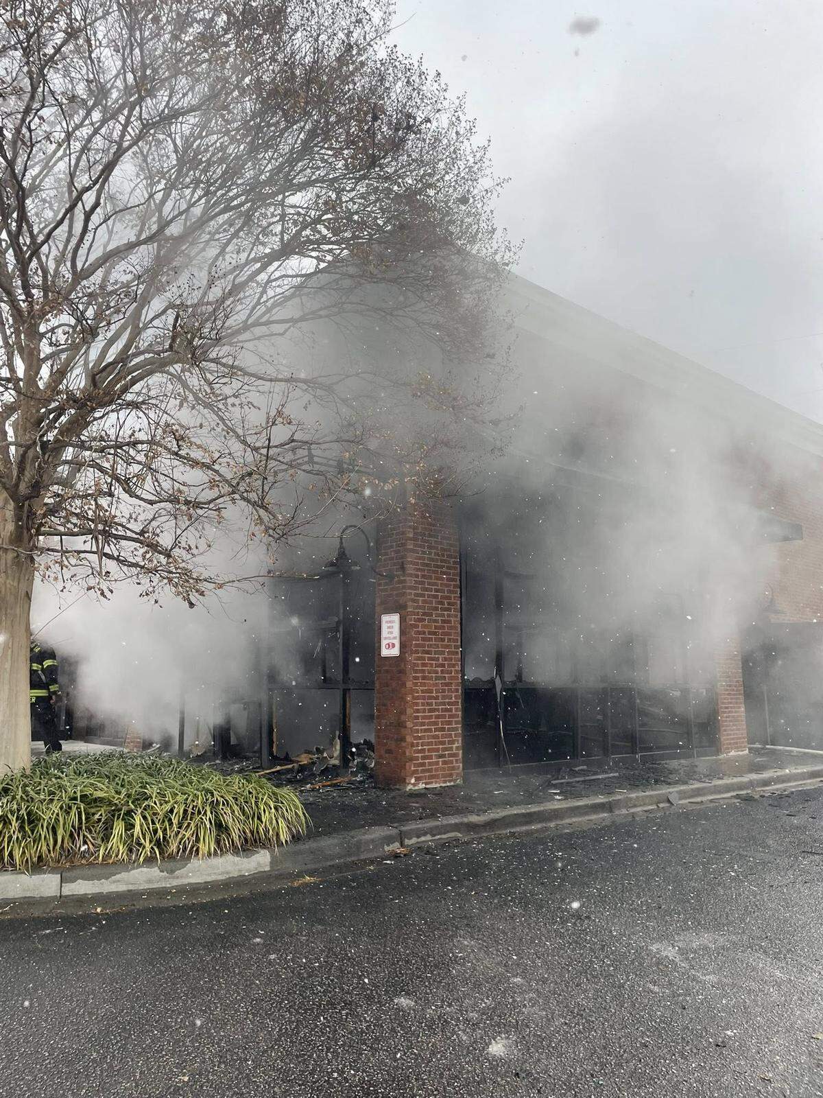 The Hibachi Express on North Beltline Boulevard in Forest Acres, SC near Columbia was heavily damaged by fire on Jan. 31, 2026.