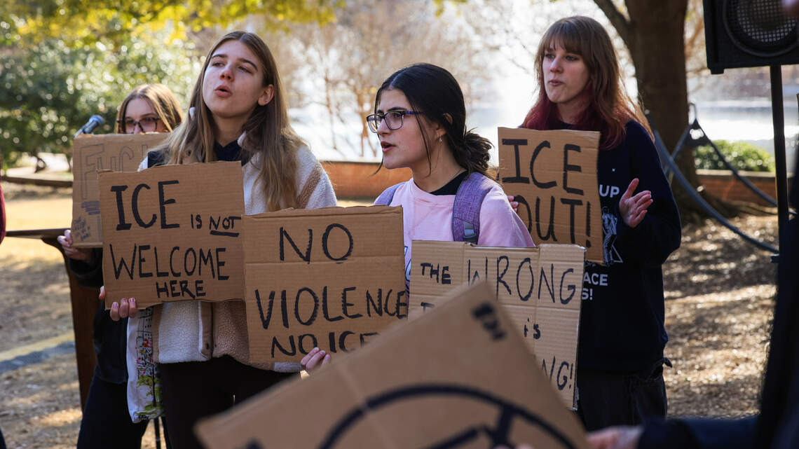 SC students again walk out to protest ICE after Minnesota shooting