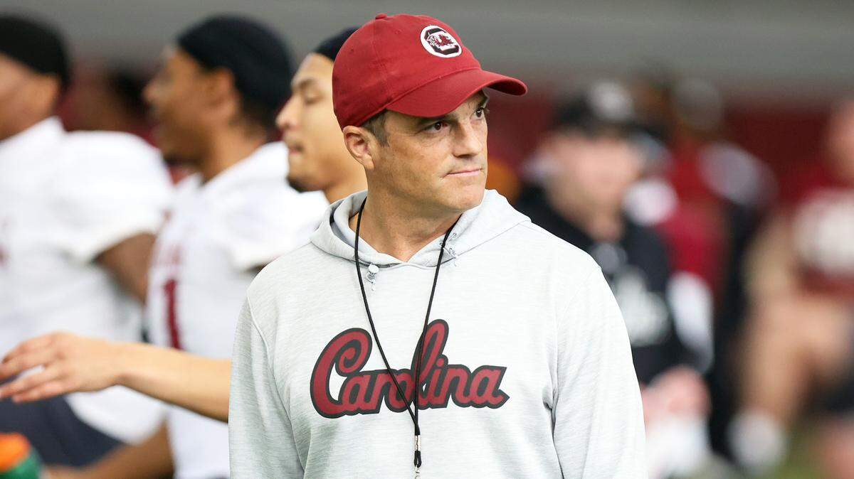 South Carolina head coach Shane Beamer