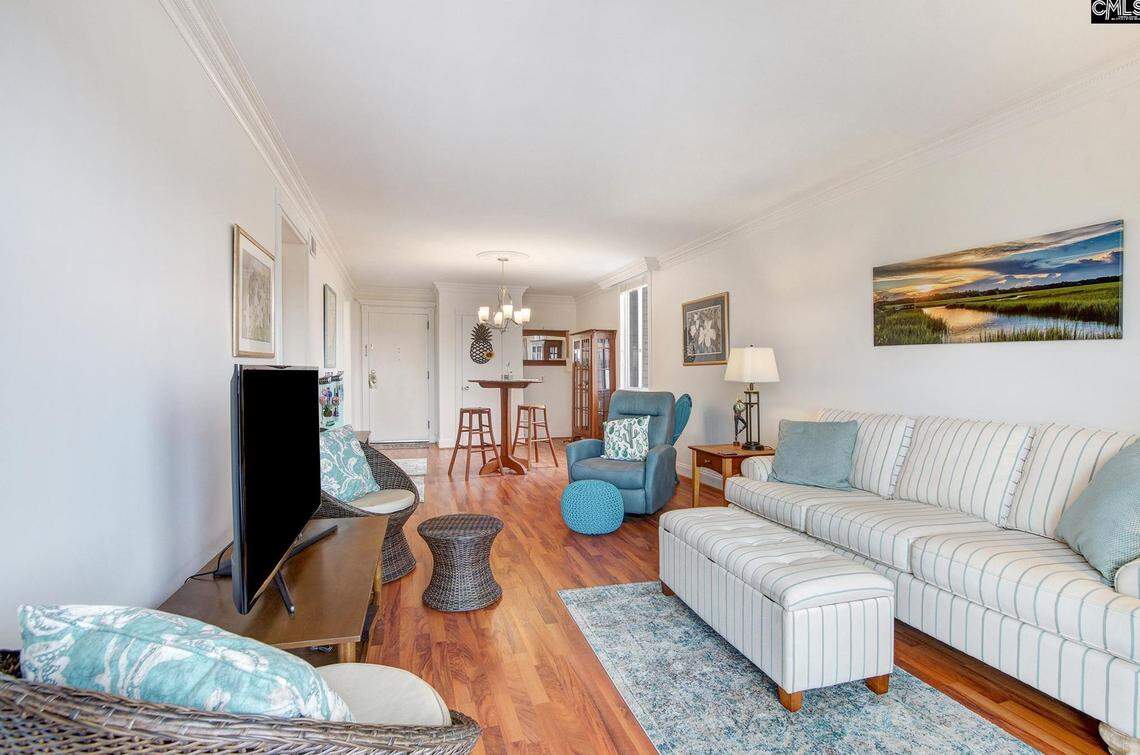 Listing agent Paige Haas described this Shandon condo as a rare find in an exclusive neighborhood. “Finding something at this price in the area is super difficult,” she said.