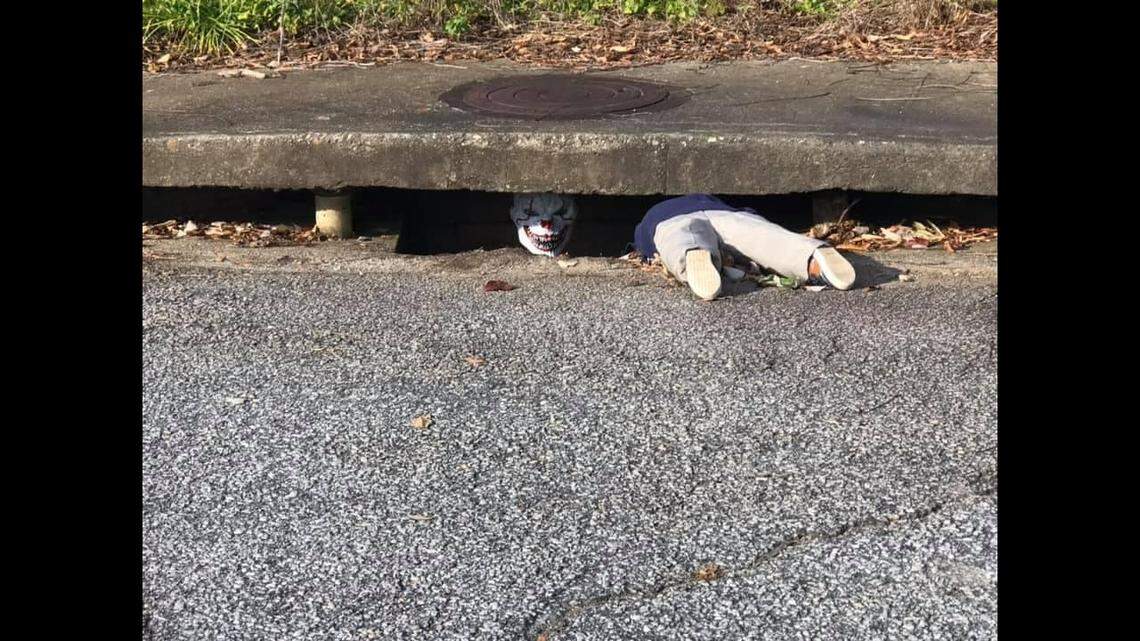 Police in Spartanburg, SC, responded to a call about a child stuck in a storm drain and learned it was a prank recreating a scene from the horror movie "It.” 