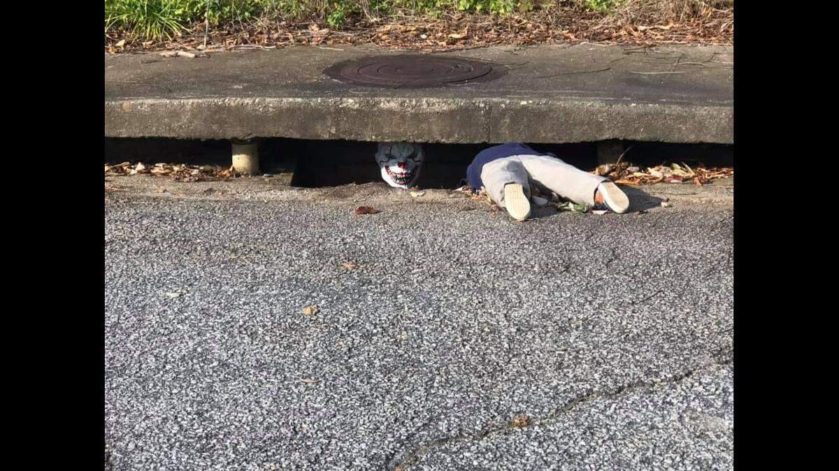 Police in Spartanburg, SC, responded to a call about a child stuck in a storm drain and learned it was a prank recreating a scene from the horror movie "It.” 