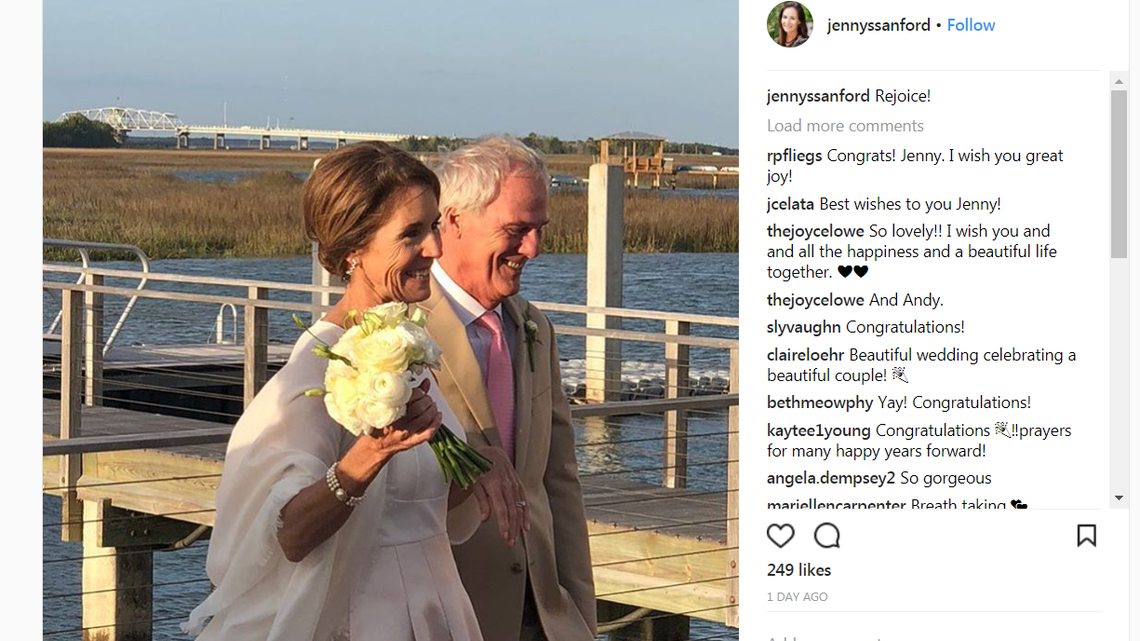 Carolina Bride: Former SC first lady Jenny Sanford gets remarried