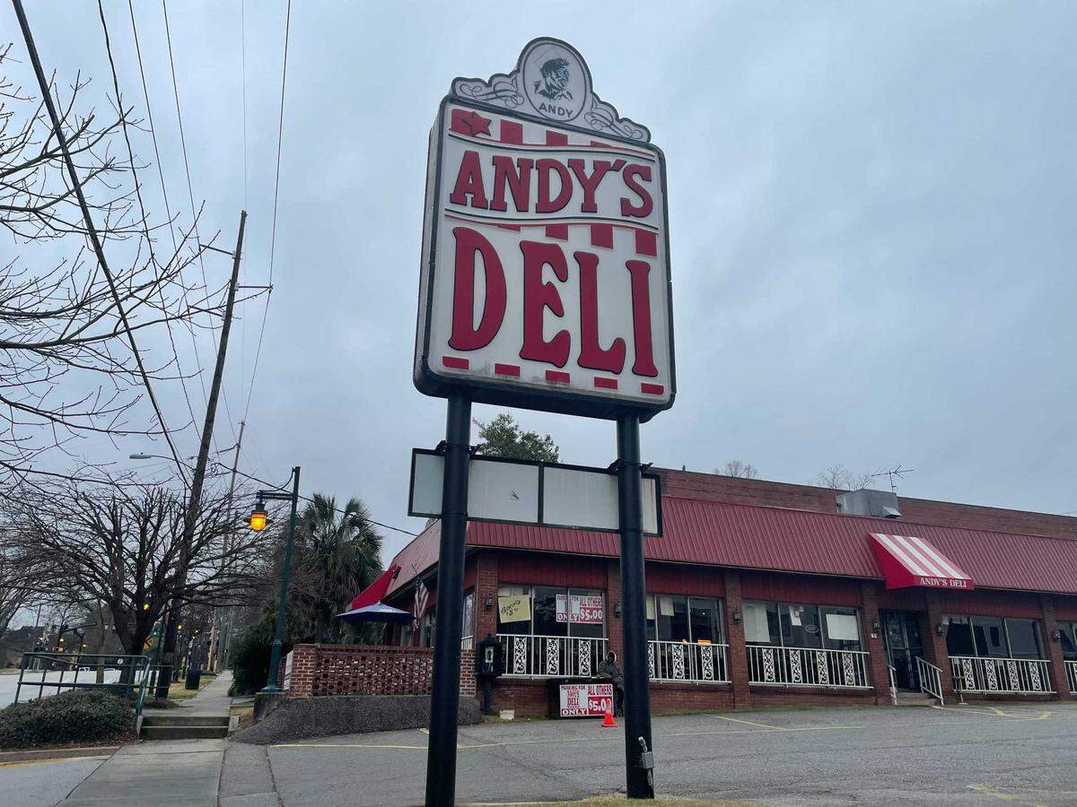 Andy’s Deli in Five Points opened in 1978.