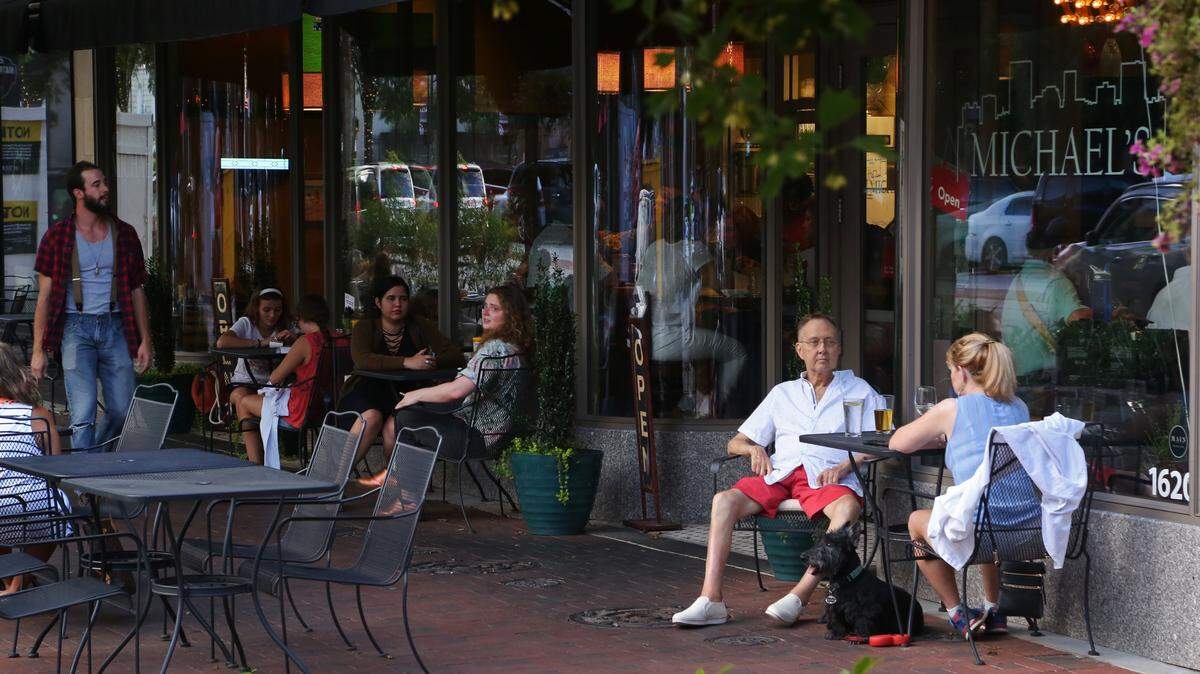 Michael's Cafe and Catering on Main Street in Columbia