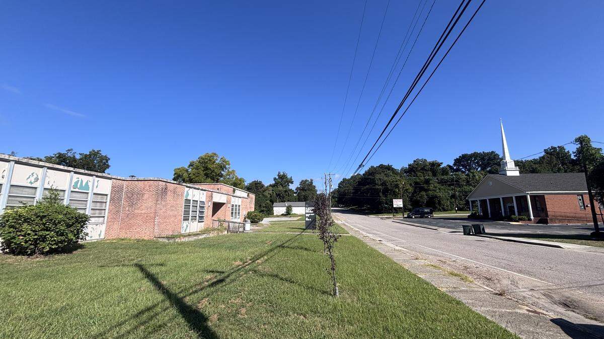 A 314-unit apartment project is planned on Gregg Street off of Gervais Street near Five Points. Pictured are a vacant Richland County government building and the New Ebenezer Baptist Church, both of which would be redeveloped as part of the apartment plans. The plans include the new construction of two five-story buildings, one three-story building and a 6.5-level parking garage.