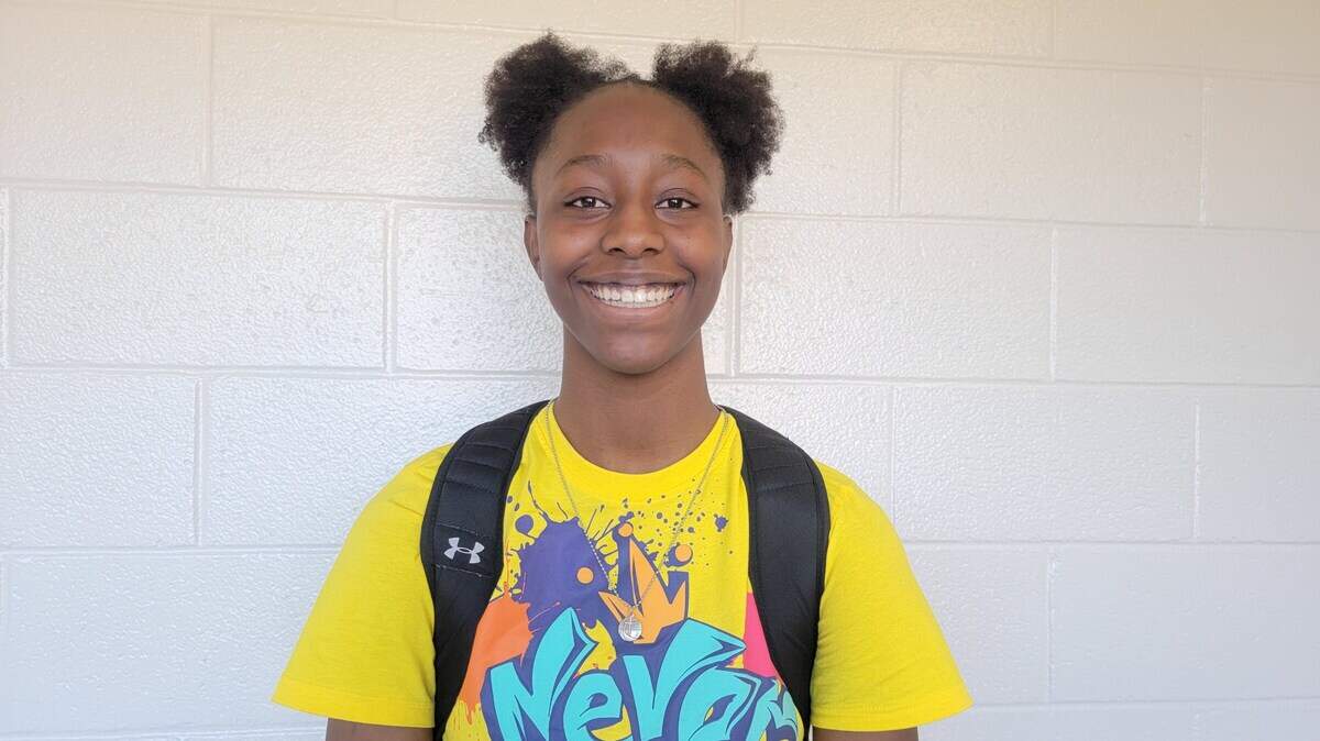 Camden forward Joyce Edwards