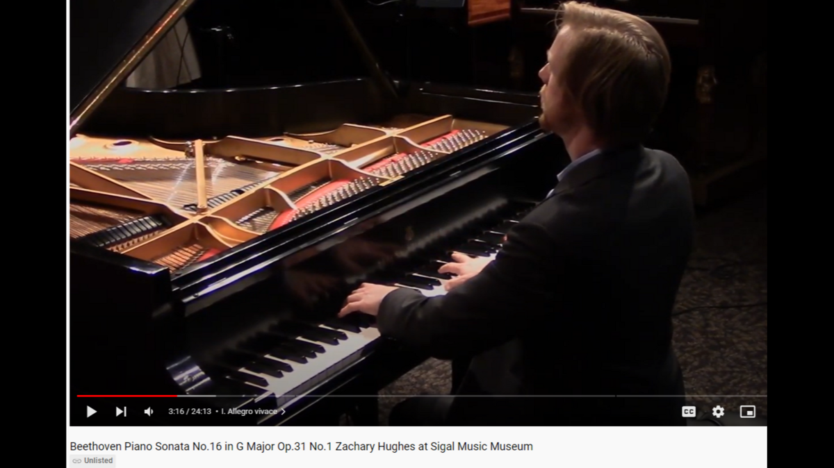 Classically pianist Zachary David Hughes, 29, is facing a murder charge in connection with the “very brutal” killing of a Greenville woman.