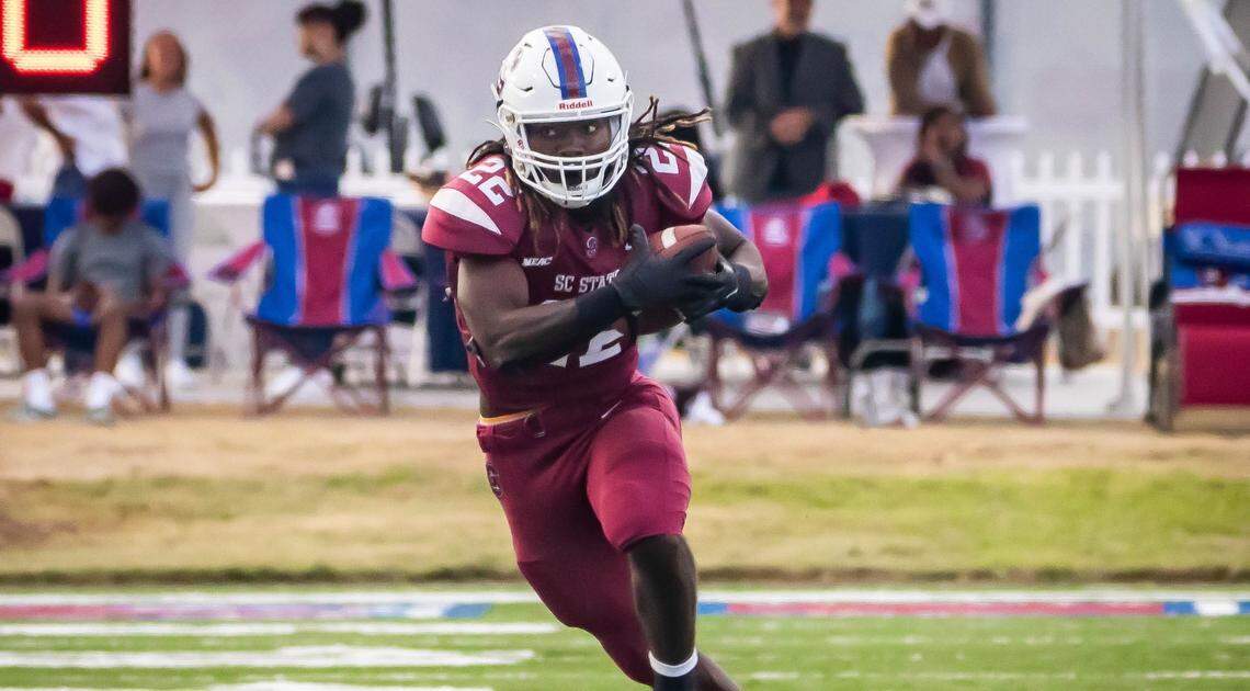 South Carolina State running back Jawarn Howell committed to South Carolina on Dec. 14, 2023.