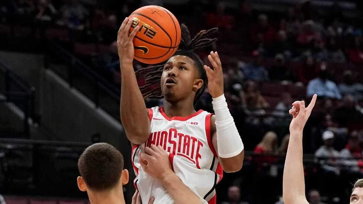 Ohio State Buckeyes guard Meechie Johnson Jr. (1)