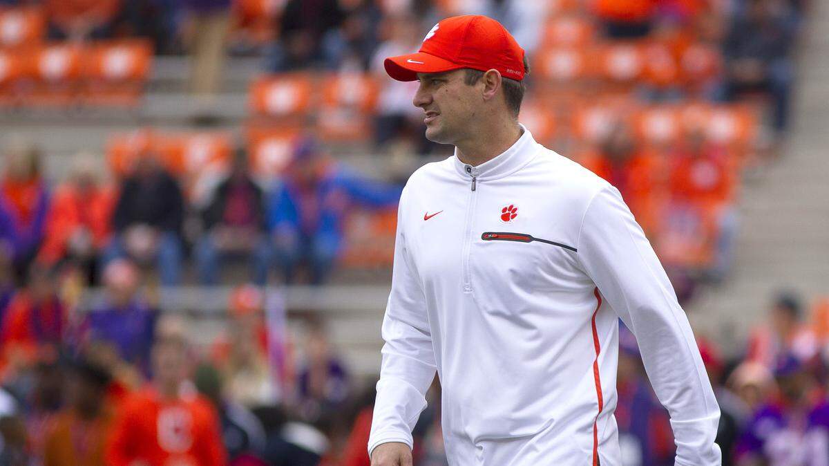 Clemson co-offensive coordinator Jeff Scott was thrilled with the fan turnout for the spring game on Saturday.