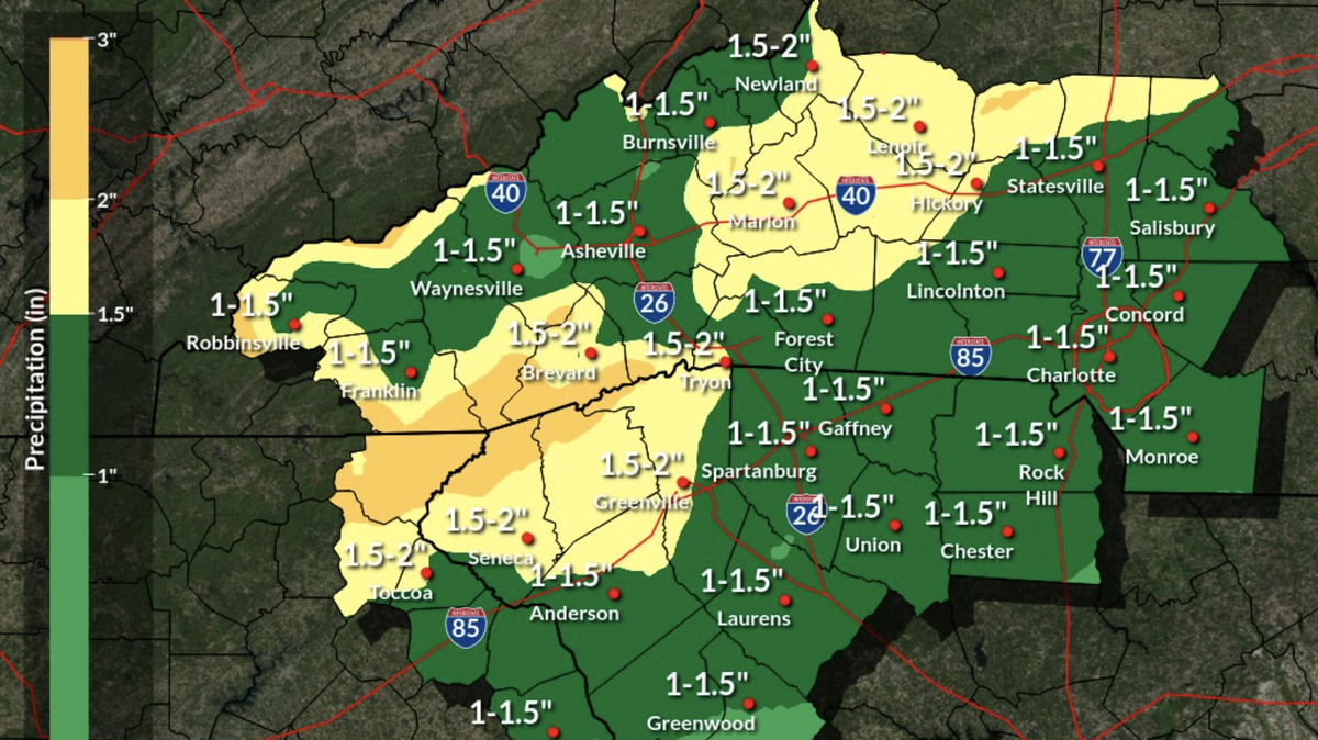 Memorial Day weather in Greenville looks like it will be hot and rainy. 