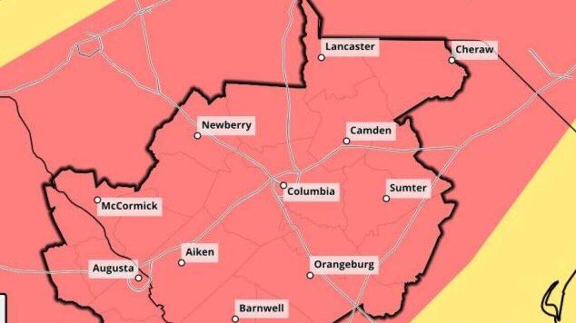 Severe weather to hit Columbia area, but timing changes. Here’s when storms are forecast