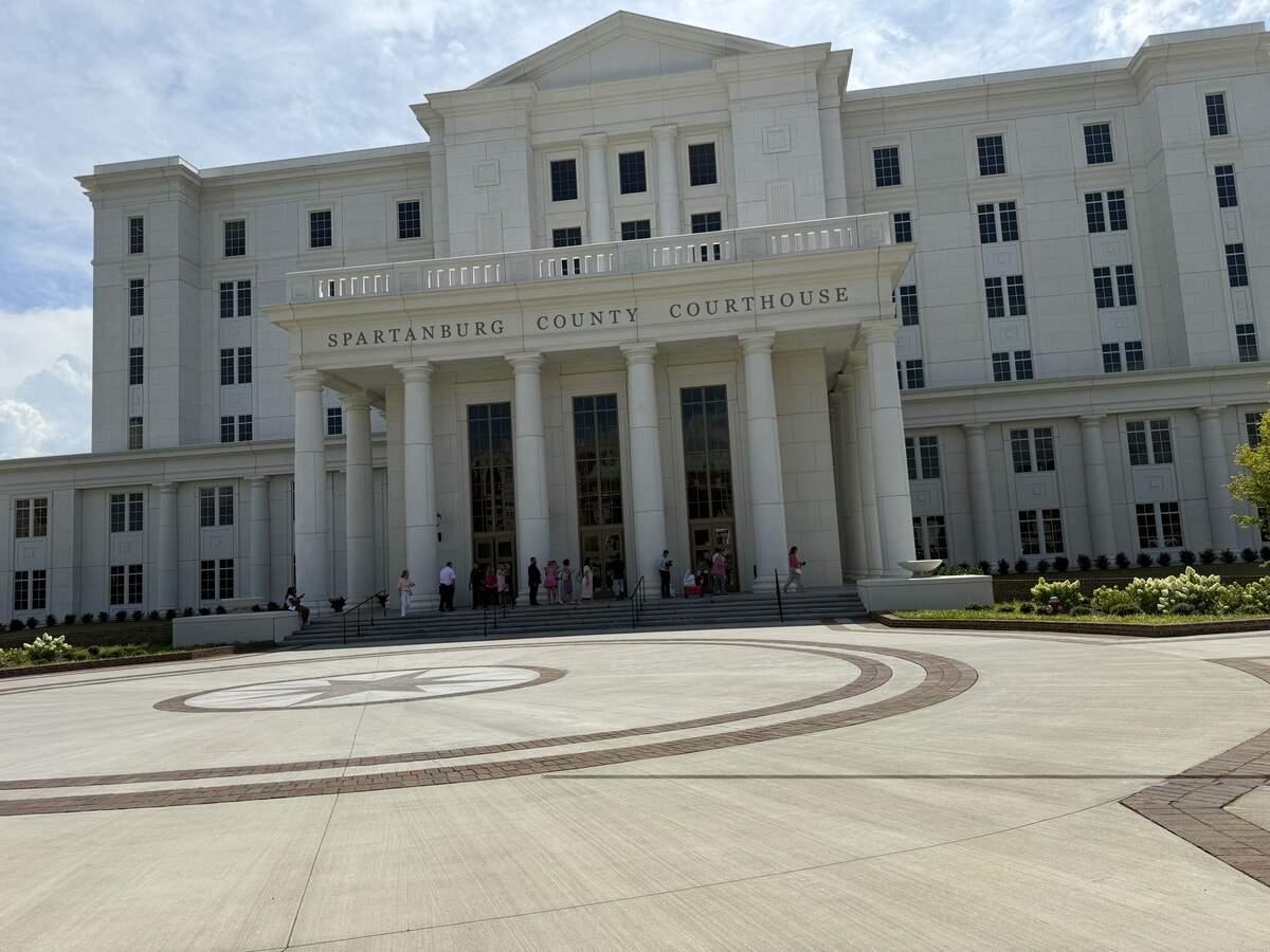 A hearing for SC podcaster Mandy Matney was held June 22 at the Spartanburg County courthouse. Judge Keith Kelly is mulling whether to hold her in contempt.