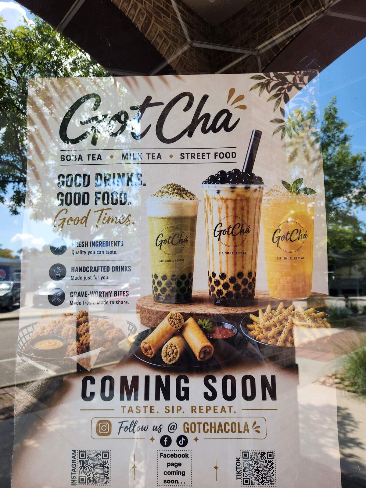 A poster in the window at 701-B Santee Ave. in Columbia’s Five Points says GotCha is coming soon to the space.
