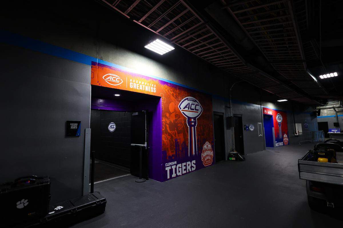 Clemson and SMU play for the 2024 ACC football championship on Saturday in Charlotte’s Bank of America Stadium.
