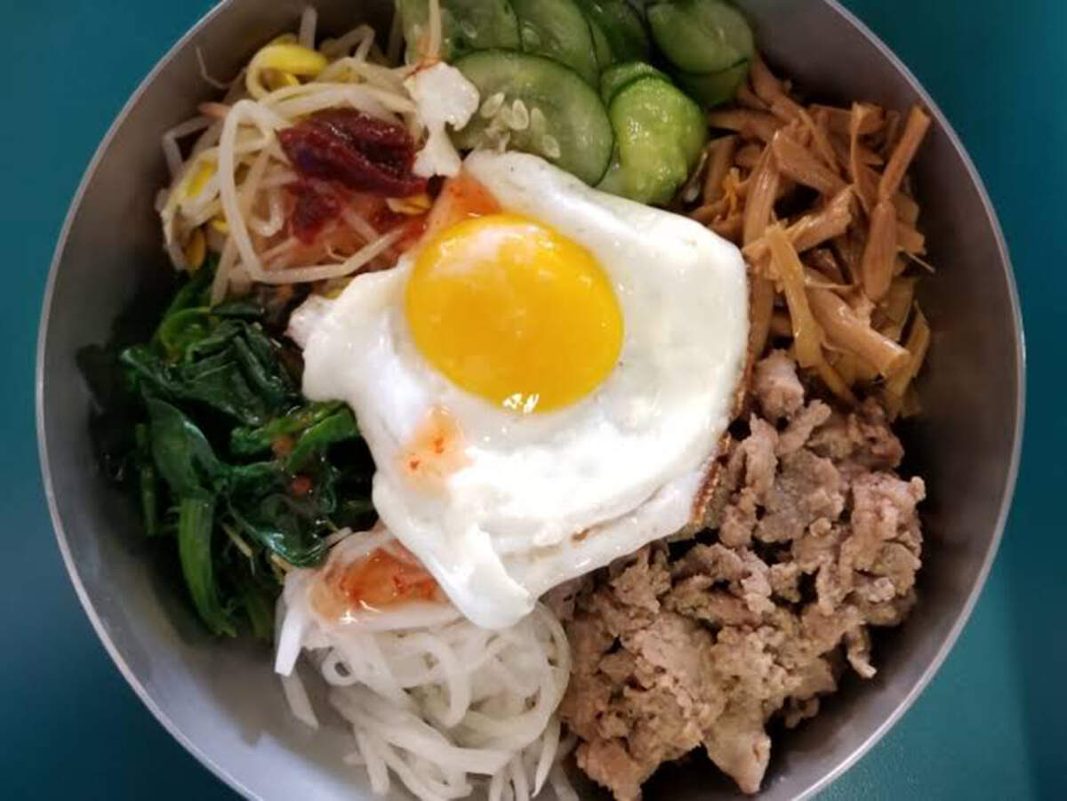 Blue Cactus bibimbap