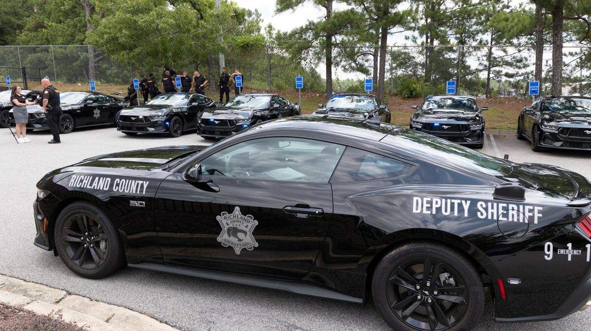 The Richland County Sheriff’s Department has new cars for the Community Action Team. The Ford Mustangs replace the Chevy Camaros previously used by the team.