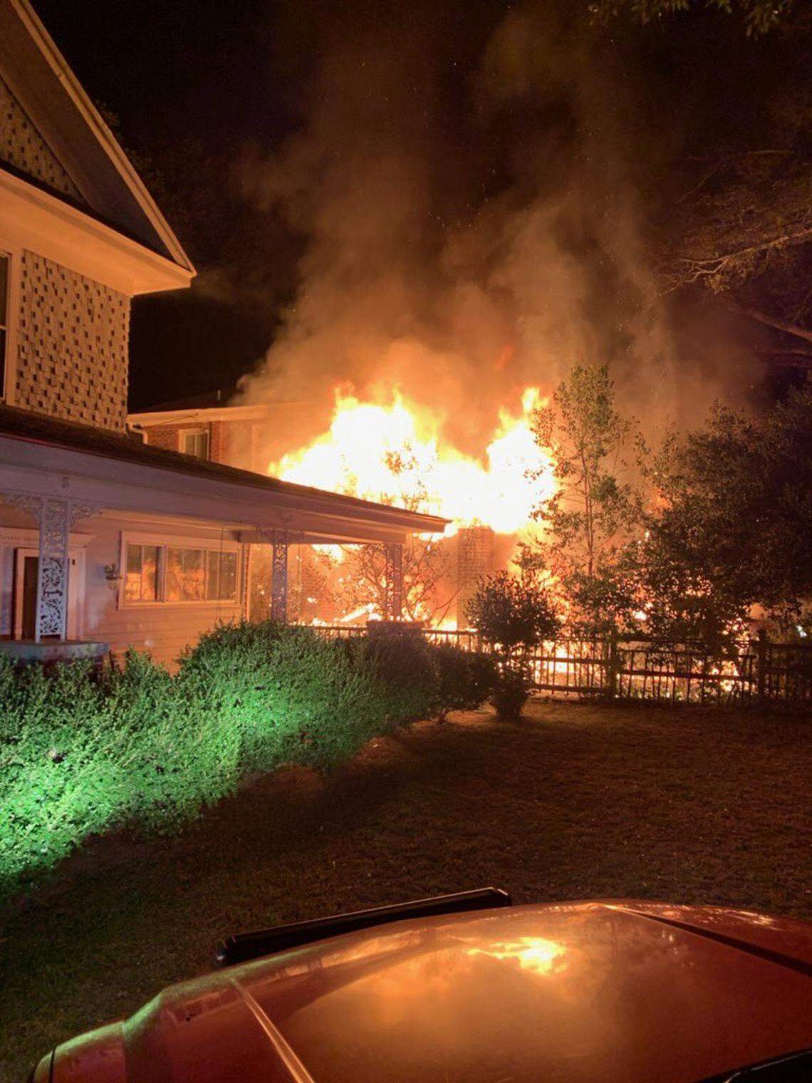 Four fires that were reported in the Old Shandon neighborhood in Columbia are being investigated by the fire department and police.