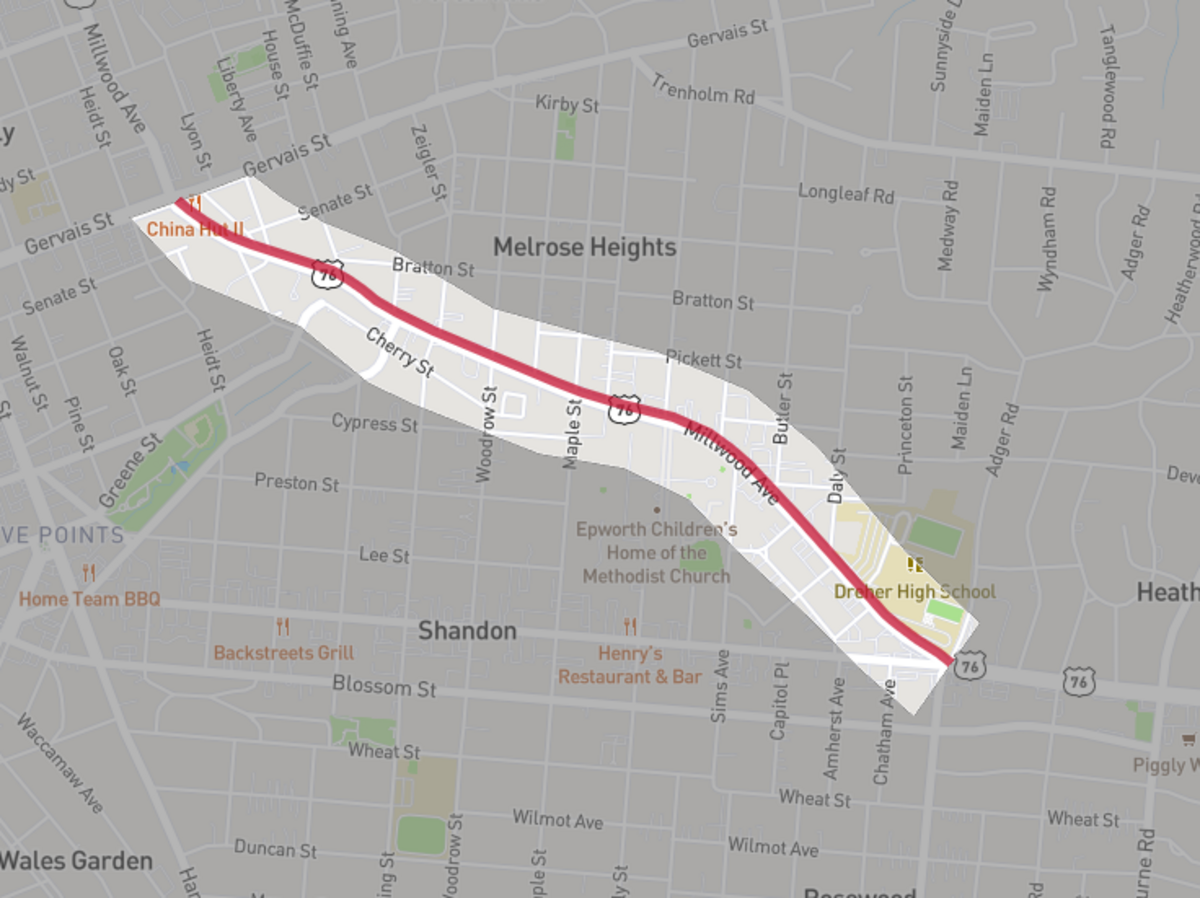 The South Carolina Department of Transportation is looking at ways to improve safety on a roughly 1.5 mile stretch of Millwood Avenue in Columbia, between Gervais and Devine streets.