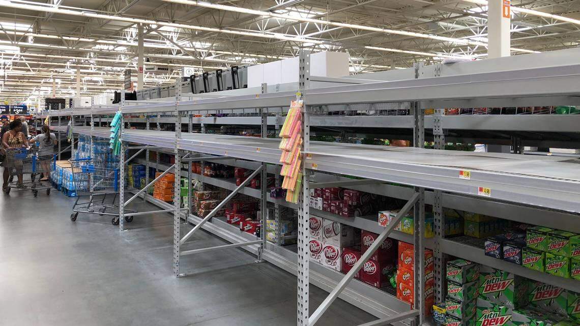 Water shelves at the Walmart in Bluffton were bare last month before Hurricane Florence arrived. Should Charlotteans do the same when a hurricane approaches?