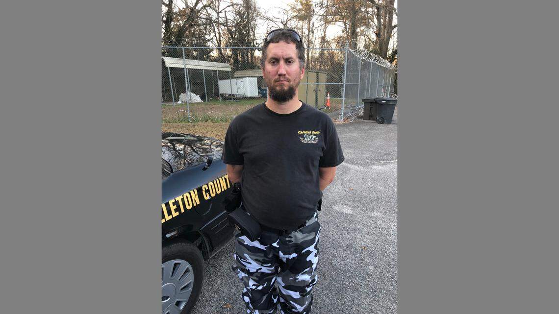Deputies arrested Raymond Allen for unlawful carrying of a handgun in Colleton County, South Carolina.