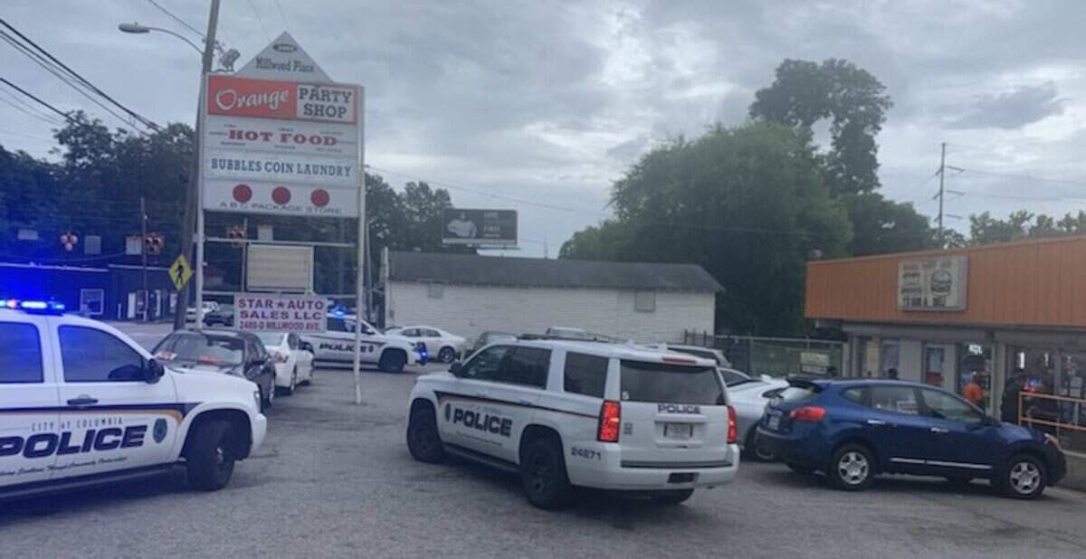 Columbia police investigate a shooting.