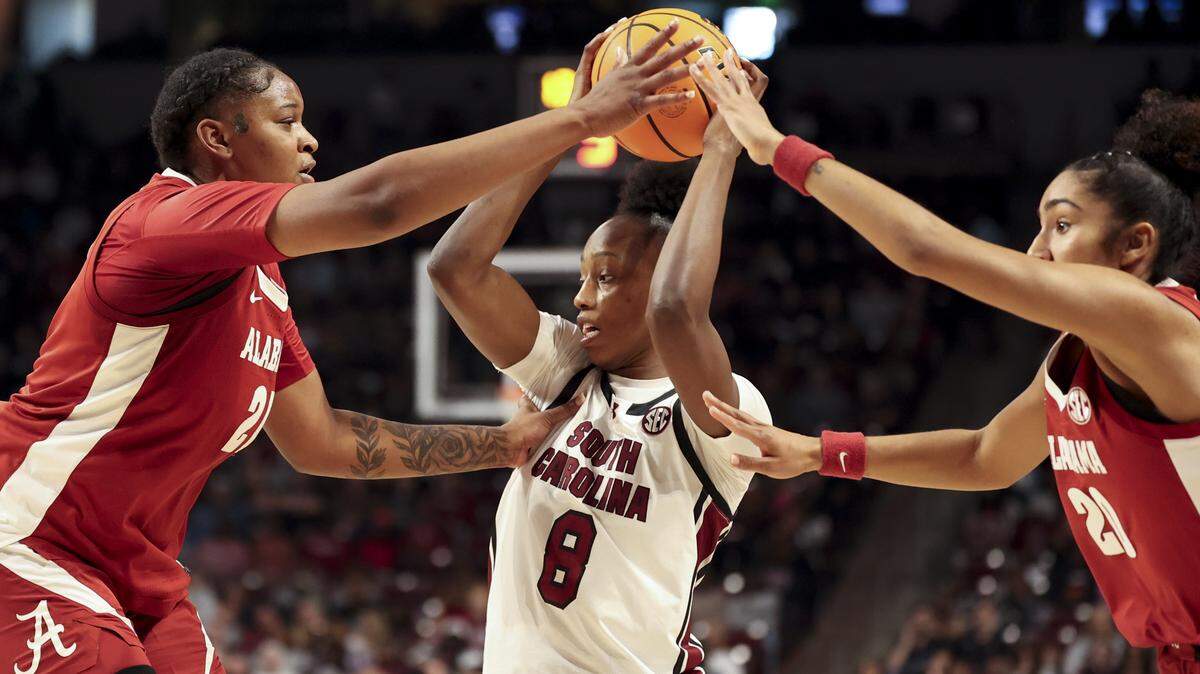 South Carolina's Joyce Edwards 