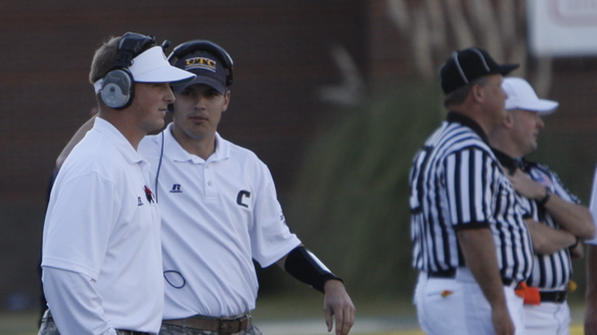 Marcus Satterfield (left) and Will Healy (right) worked together on the UT-Chattanooga staff under Russ Heusman. Satterfield previously coached Healy at Richmond.