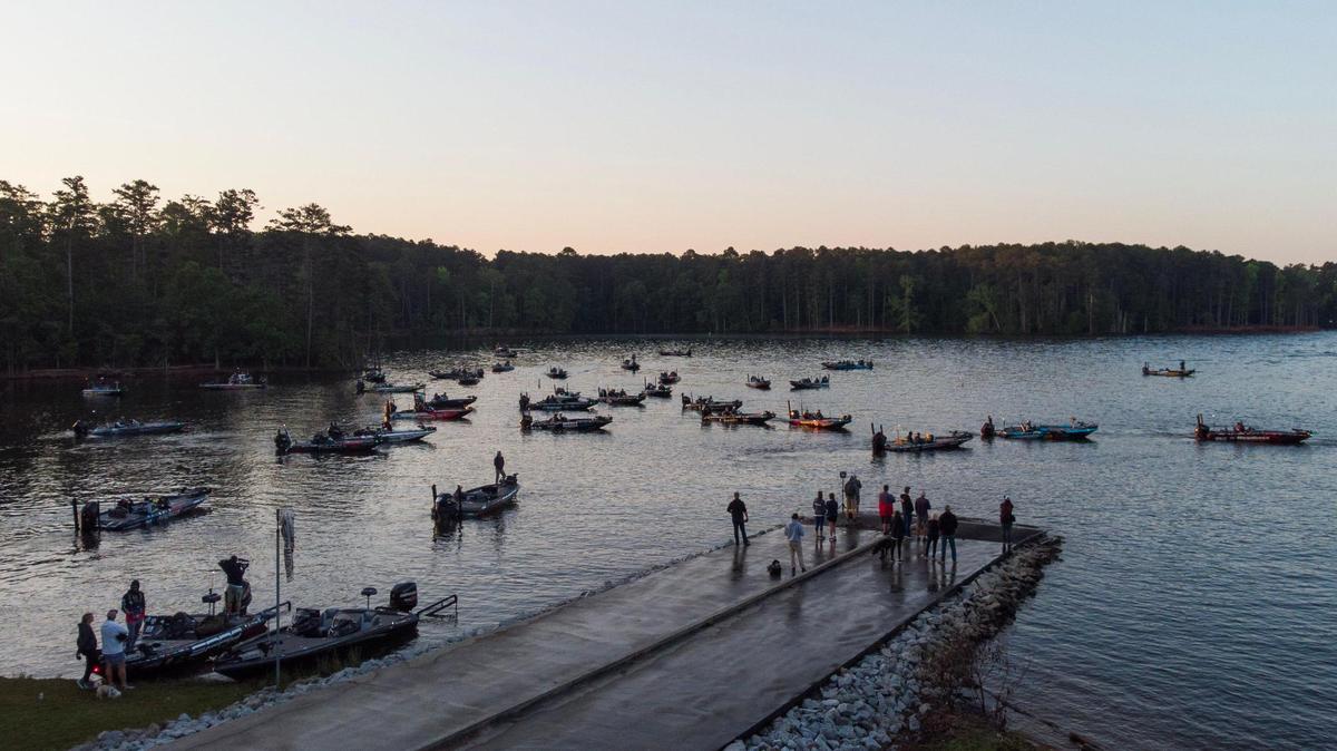 The Bassmaster Elite Series kicks off at Lake Murray on Thursday, April 20, 2023. Professional fishers will compete throughout the weekend.