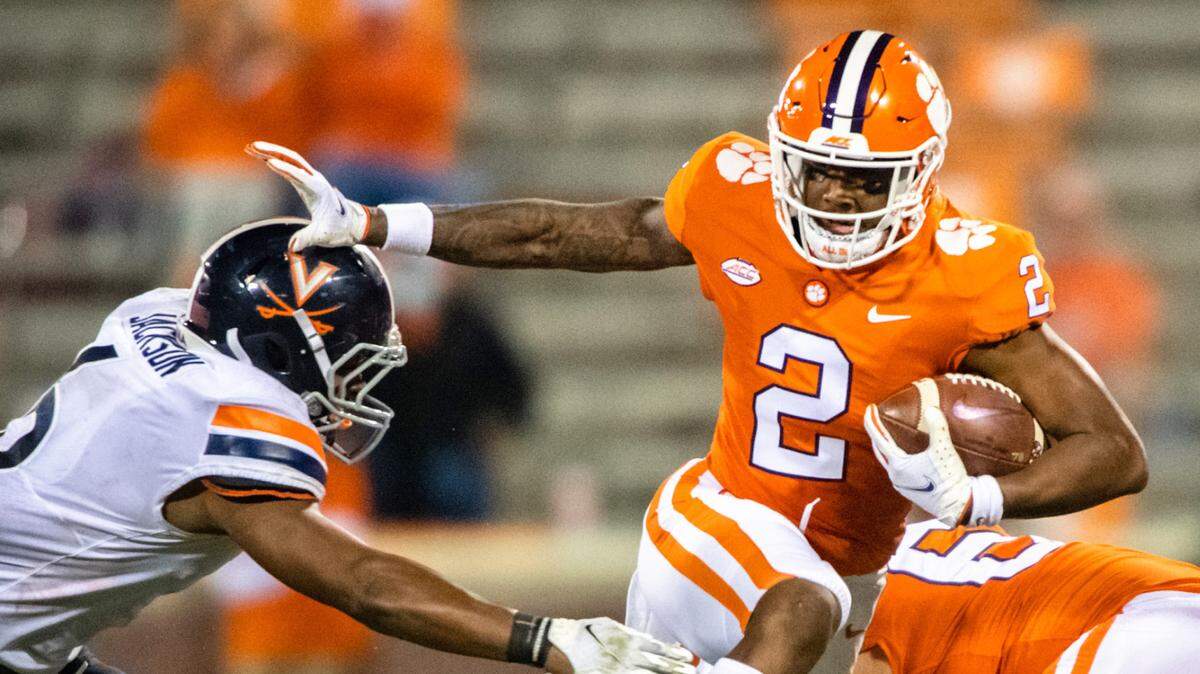 Clemson wide receiver Frank Ladson Jr.