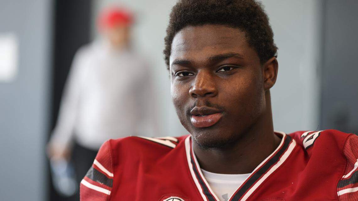 South Carolina Gamecock linebacker Bangally Kamara