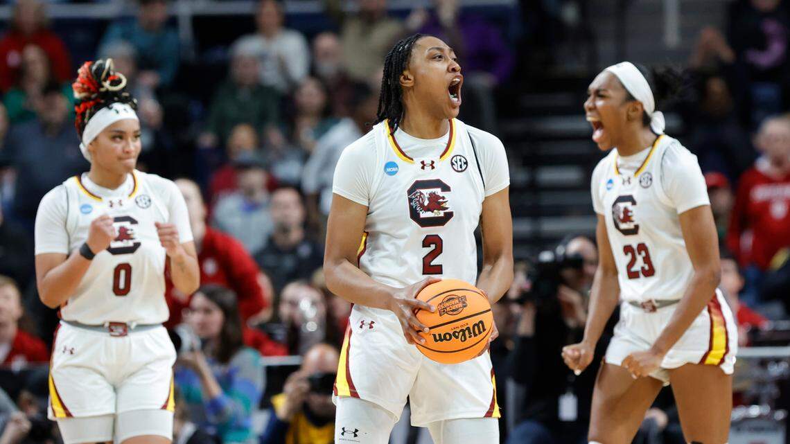 Sweet Victory: No. 1 South Carolina outlasts Indiana to reach NCAA Tournament Elite 8