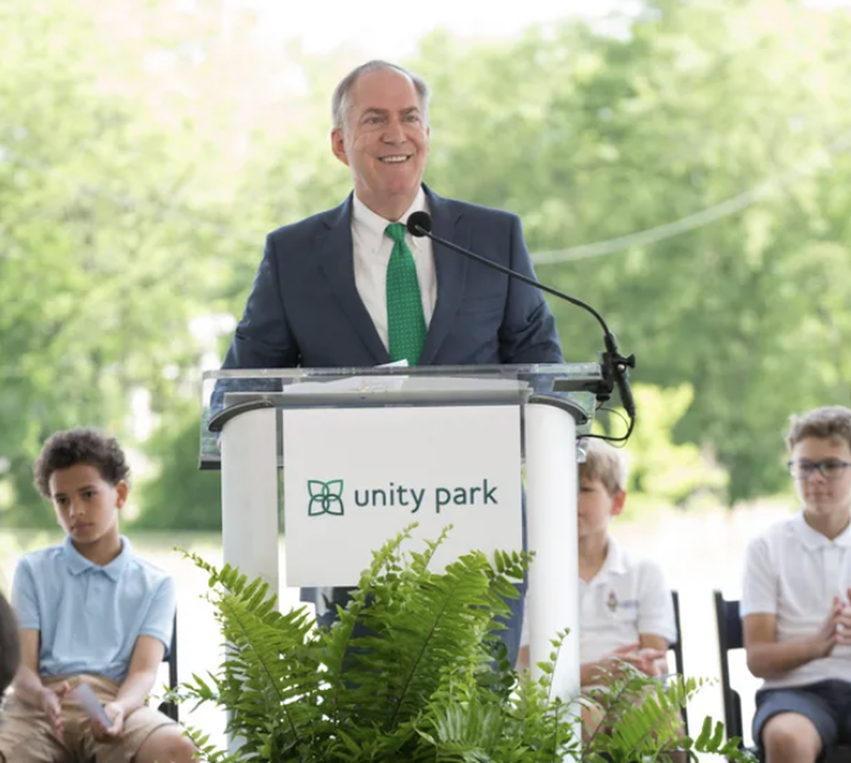 Knox White has been mayor of Greenville since 1995.