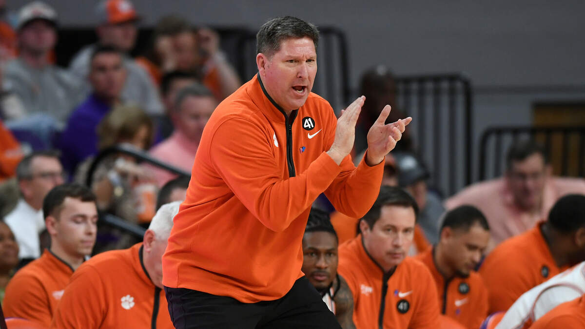 Clemson men’s basketball coach Brad Brownell