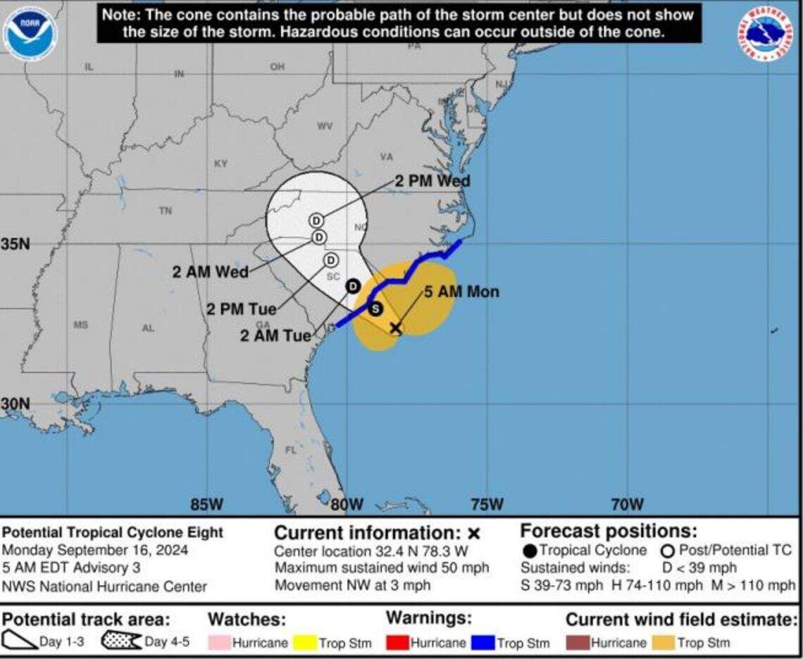 Possible tropical storm to hit Columbia, SC with rain & wind | The State